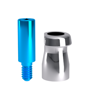 TRANSFER OT EQUATOR IN TITANIO+VITE IN TITANIO H6 MM - immagine 1