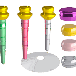 KIT PIVOT OT EQUATOR CON RIVESTIMENTO TiN