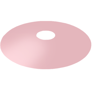 DISCHETTI PROTETTIVI ROSA DIAMETRO INTERNO 2,9 MM